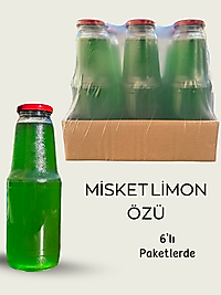 MİSKET LİMON ÖZÜ 1350 GR CAM ŞİŞE